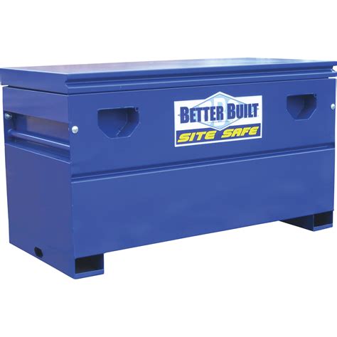 better built steel site safe job box 48in.w|better built 2048 bb box.